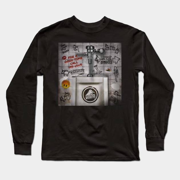 For A Good Time Call Album Art Long Sleeve T-Shirt by The Unicorn Wranglers